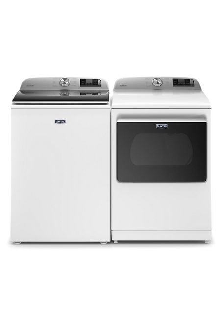 Maytag MVW7230HW- 5.2 cu. ft. Smart Capable White Top Load Washing Machine with Extra Power Button, ENERGY STAR 7