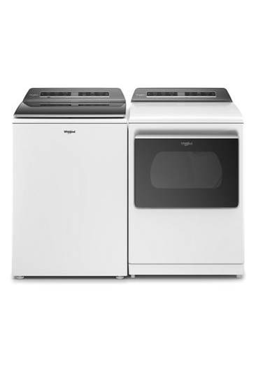 Whirlpool WTW8127LW - 5.2 - 5.3 cu. ft. Smart Top Load Washing Machine in White with 2 in 1 Removable Agitator, ENERGY STAR 3