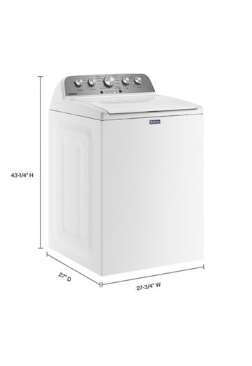 Maytag MVW5035MW- 4.5 cu. ft. High-Efficiency White Top Load Washer Machine with Deep Water Wash and PowerWash Cycle 2