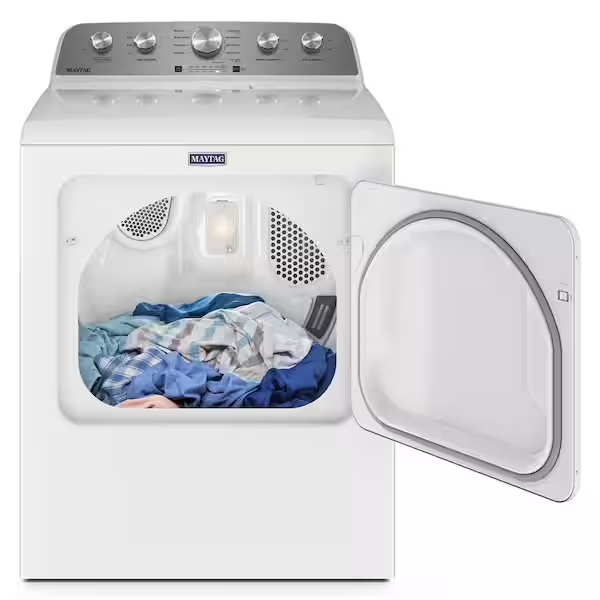 Maytag MED5030MW- 7.0 cu. ft. Vented Electric Dryer in White 4