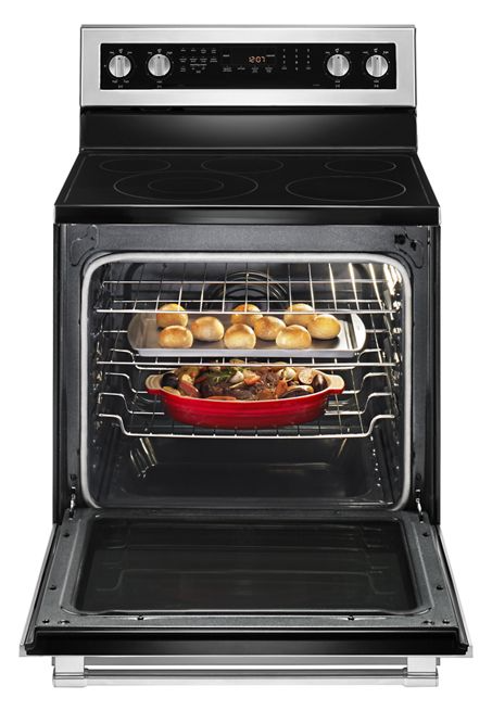 Maytag MER8800FZ- 6.4 cu. ft. Electric Range with True Convection in Fingerprint Resistant Stainless Steel 3