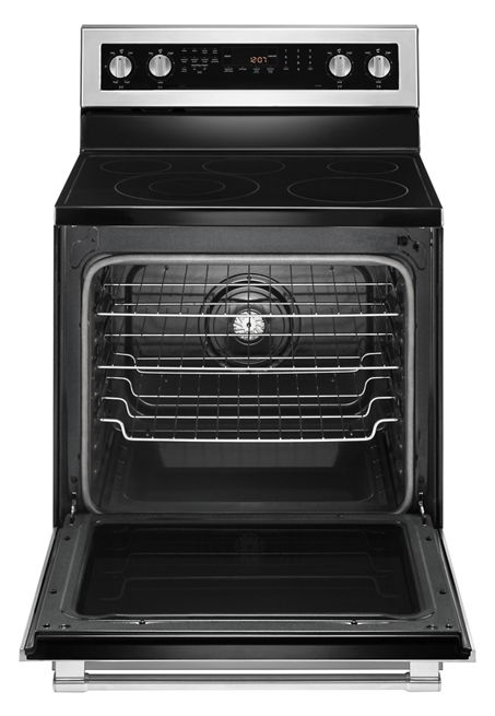 Maytag MER8800FZ- 6.4 cu. ft. Electric Range with True Convection in Fingerprint Resistant Stainless Steel 2