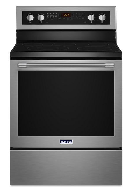 Maytag MER8800FZ- 6.4 cu. ft. Electric Range with True Convection in Fingerprint Resistant Stainless Steel 5