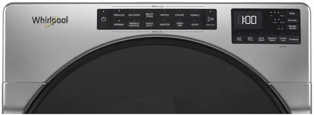 Whirlpool WED5605MC- 7.4 cu. ft. Vented Electric Dryer in Chrome Shadow 3